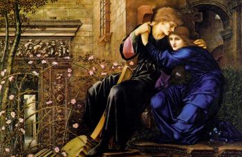 Sir Edward Coley Burne-Jones : Love Among the Ruins II